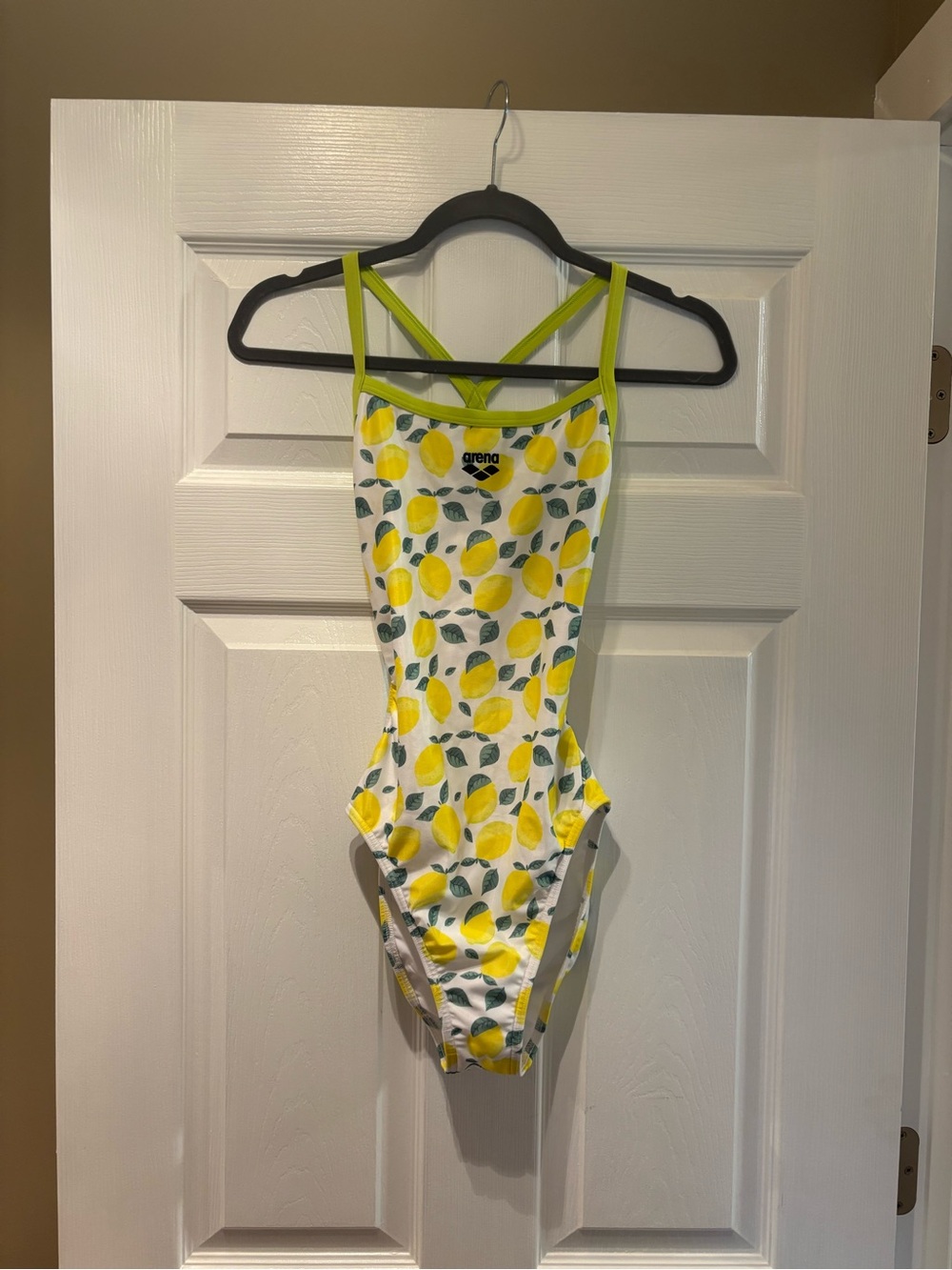 Arena Lemon Print One-Piece Training Swimsuit